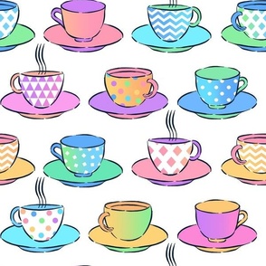 Have a Cuppa in the Pastel Cafe