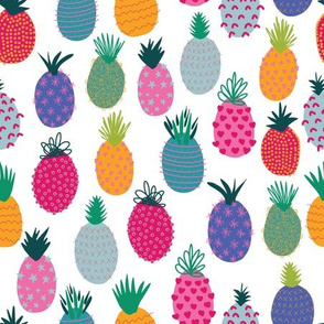Doodle Pineapples