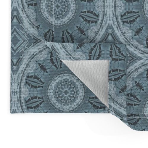 Calm Seas Medallion Coastal Spa Blue Gray 