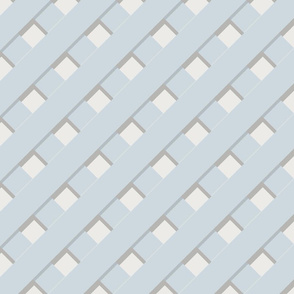 Trelliage FRENCH BLUE DIAGONAL TRELLIS