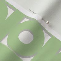 Trelliage SOFT GREEN CIRCLE TRIM