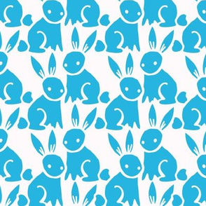 blue bunnies