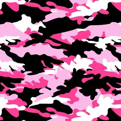 Hot Pink Camo Fabric, Wallpaper and Home Decor | Spoonflower
