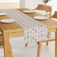 Pastel Cafe Chairs on Gingham