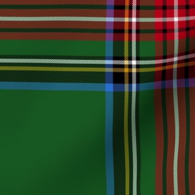 King George VI / Green Stewart tartan,  10" - worn by Prince Charles, modern