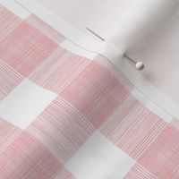pink gingham fabric - pink check