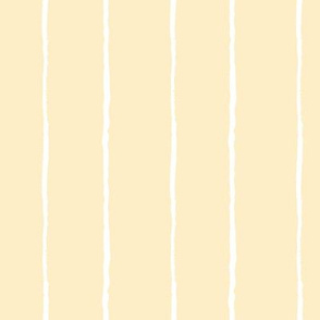 yellow stripes fabric - pastel