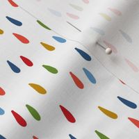 rainbow rain fabric