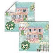 Illustrated French Cafe - large repeat