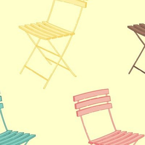 Sidewalk Cafe Chairs