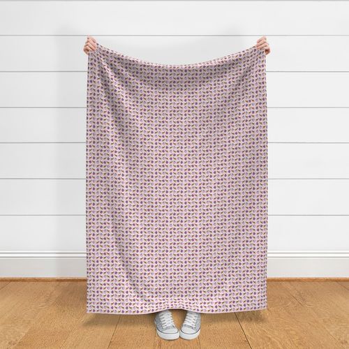 afghan hound fabric - dogs in purple fabric - lavender