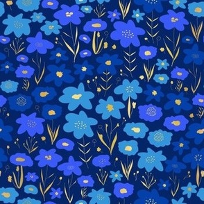 Blue Flower Meadow