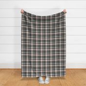 fall plaid || beige with  red stripe C20BS