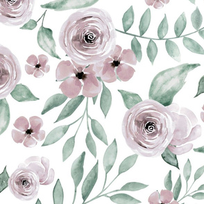 Blush Floral Pattern