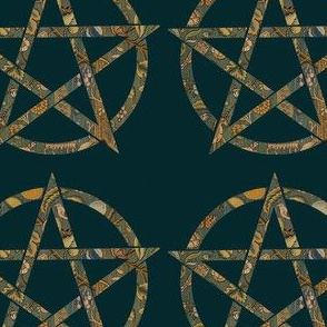 Garden Print Pentagram