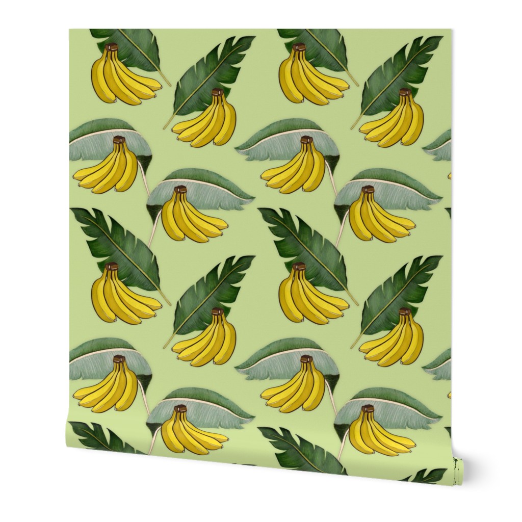 Bananapattern Green Large