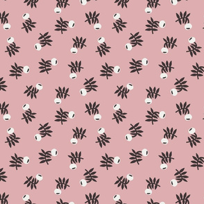 flower fabric - earth tones 2020 fabric - sfx1611 powder pink