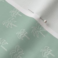 palm tree fabric - summer 2020, muted colors - sfx6008 seaglass