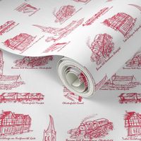 Red Toile of Chesterfield