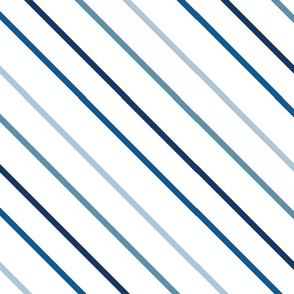 Fine diagonal lines in blue tones