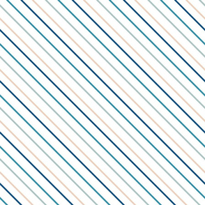 Fine diagonal lines in marine tones_Small scale