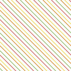 Fine diagonal lines in bright colors_Small scale