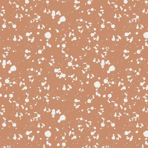 minimal paint splatter fabric - abstract nursery design - sfx1328  sandstone