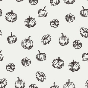 pumpkins fabric - sfx1111