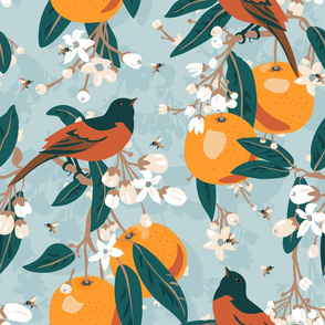 Citrus and birds