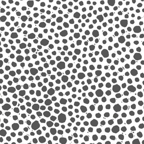 Just Dots - Charcoal