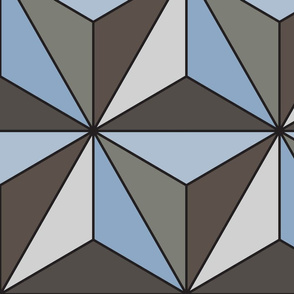 Large Trianglar Repeating Pattern