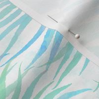 Agua Pastel Watercolor Palms 18”