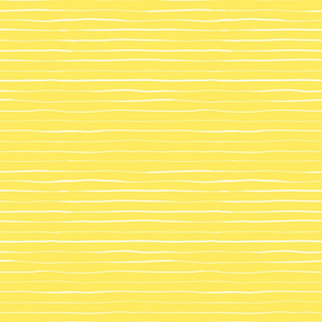 White lines on bright yellow