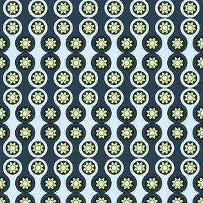 flower circles pattern