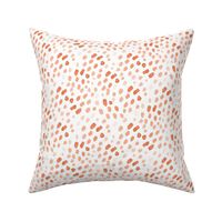 watercolor speckled orange 