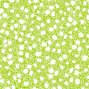 Micro Ditsy Sweet Nothings | Lime Green