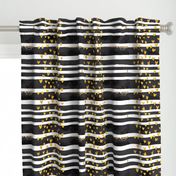 cestlaviv_Black Stripe Gold Hearts