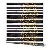 cestlaviv_Black Stripe Gold Hearts