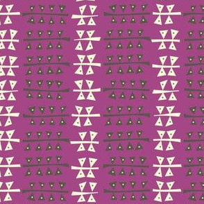 Triangulated (Purple)