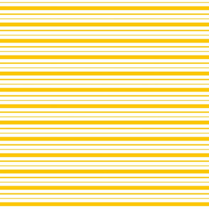 Striped Tea Towel, Yellow