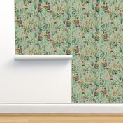 Dragonfly Garden Peppermint Green // standard