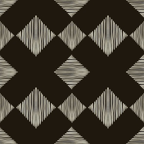 X Cross Pattern Dark