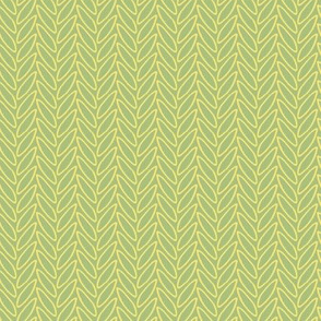 Sage Herringbone