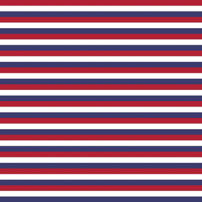 Small USA Flag Red, White and Blue Stripes 