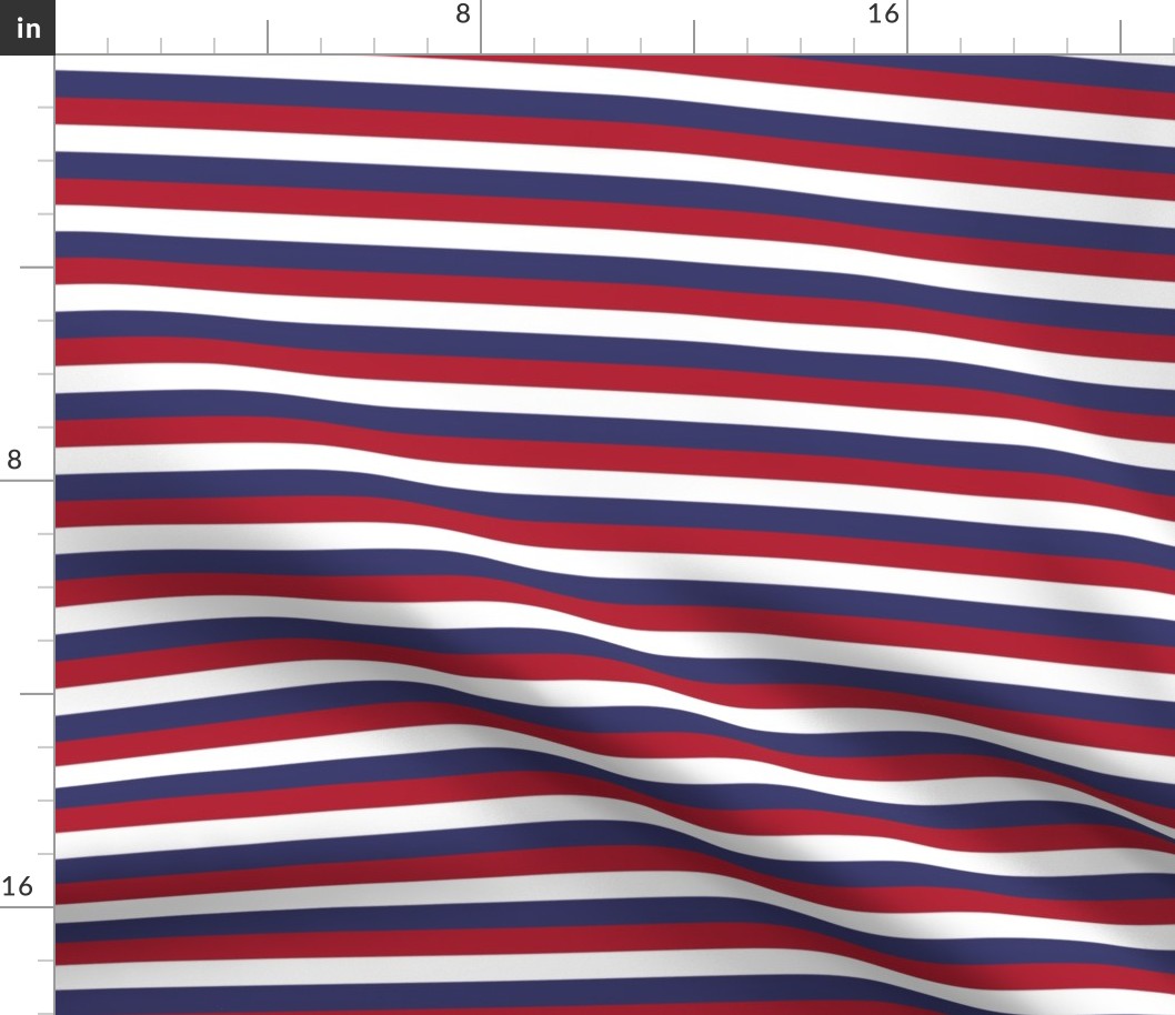 Small USA Flag Red, White and Blue Stripes 