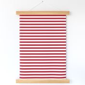 Small Horizontal USA Flag Red and White Stripes 