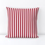 Small Vertical USA Flag Red and White Stripes 