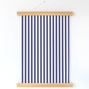 Small Vertical USA Flag Blue and White Stripes 