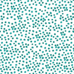 Bella Blue Scattered Blue Mini Dots