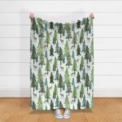 Wintertime Woods - Large Print